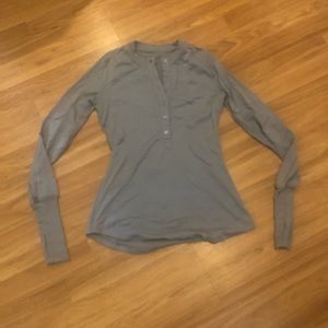 Lululemon Light Blue Henley Sz S